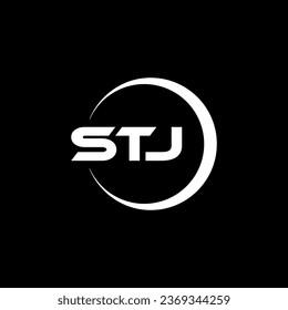 STJ Letter Logo Design, Inspiration for a Unique Identity. Modern Elegance and Creative Design. Watermark Your Success with the Striking this Logo.