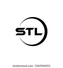 STL Letter Logo Design, Inspiration for a Unique Identity. Modern Elegance and Creative Design. Watermark Your Success with the Striking this Logo.
