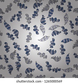 - stock. Black, neutral and white on colors. Nice background. Seamless Cute fabric pattern. Vector illustration. Abstract doodles pattern.
