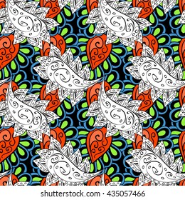 - stock. It can be used on mug prints, baby apparels, wallpaper, wrapping boxes etc. Pattern gray, neutral and blue on colors. Abstract doodles pattern. Vector sketch. Seamless Cute fabric pattern.