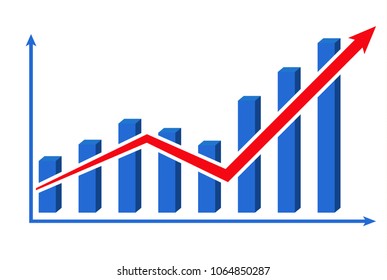 Stock chart, stock market, Forex. Bitcoin. Blockchain.