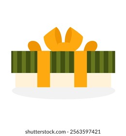 stock element. Merry christmas card with gift boxes.
