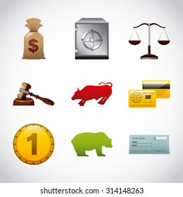 stock exchange design, vector illustration eps10 graphic 