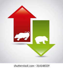 stock exchange design, vector illustration eps10 graphic 