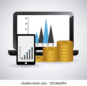 stock exchange design, vector illustration eps10 graphic 