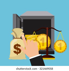 stock exchange design, vector illustration eps10 graphic 