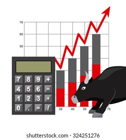 stock exchange design, vector illustration eps10 graphic 