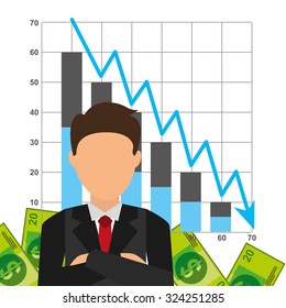 stock exchange design, vector illustration eps10 graphic 