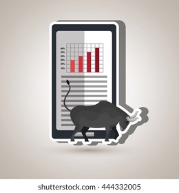 stock exchange design, vector illustration eps10 graphic 