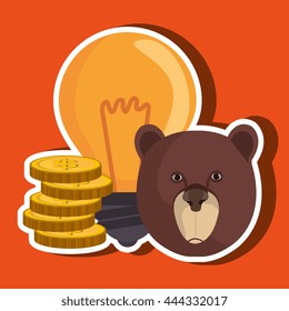 stock exchange design, vector illustration eps10 graphic 
