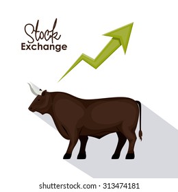 Stock Exchange digital design, vector illustration eps 10