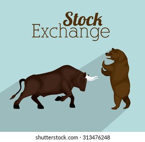 Stock Exchange digital design, vector illustration eps 10