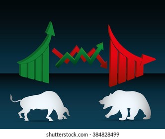 Stock exchange icon design 