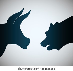 Stock exchange icon design 