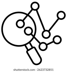 Elemento del icono de la bolsa de valores para el diseño