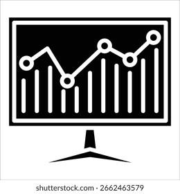 Stock Exchange Icon Element For Design