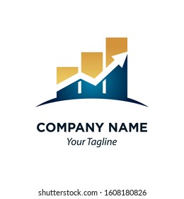 Stock Exchange Icon Vector Logo Template, EPS 10.