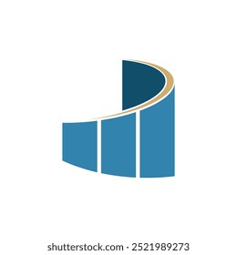Stock Exchange Icon Vector Logo Template