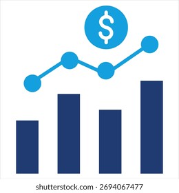 Stock Flat Blue Icon Vector Illustration