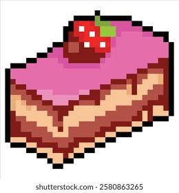 stock food pixel vector design