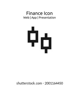 Stock icon, Business finance Icon for Web,App and Presentation, EPS 10