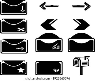 stock icon for the mail