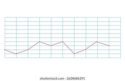 Stock icon on white background. flat style. financial market crash icon for your web site design, logo, app, UI. graph chart downtrend symbol. chart going down sign. Vector Illustration . EPS 10 .