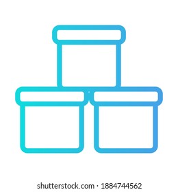 Stock icon vector illustration in gradient style for any projects, use for website mobile app presentation