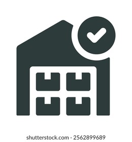 stock icon vector illustration. Simple fill style	 