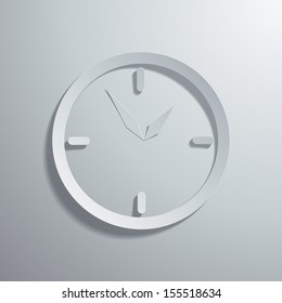 Horas de iconos de stock