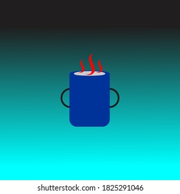 Stock illustration of cafe and coffee shop symbol of enjoyment of gathering.