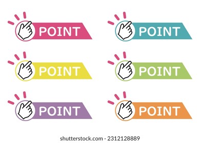 Stock Illustration: Check, point, attention, recommendation, notice, confirmation, important, main point, attention, important, important, pointing