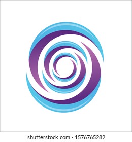 Stock Illustration Circle Logo Storm Stock Vector (royalty Free 