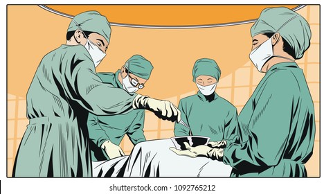 17,329 Doctor operation vector Images, Stock Photos & Vectors ...