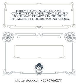 Stock illustration. Vector set of calligraphic design elements and page decor.