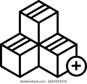 Stock Line vector Icon Design