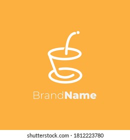 stock logo using modern and simple art vector good for restaurant, cafe, beverages stalls