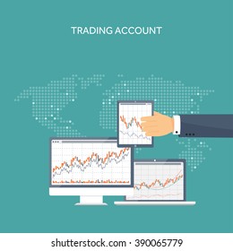 Imagenes Fotos De Stock Y Vectores Sobre Trade Graph Option - 