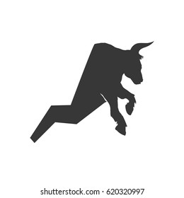 Stock market bull symbol