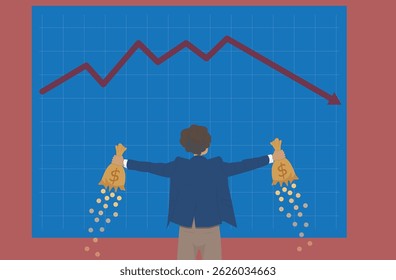 stock market crash, loss of money
