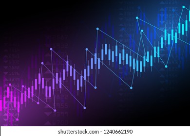 Market Chart Business Increase Stock Graph Stock Illustration ...