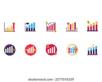 Stock Market Design Element Set