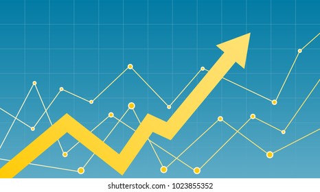 Stock market diagram