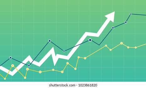 Stock market diagram