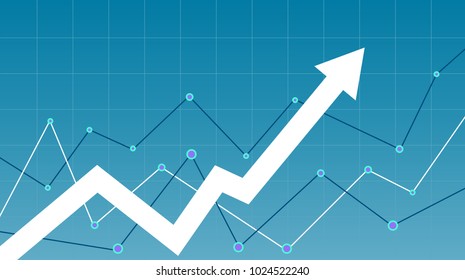 Stock market diagram