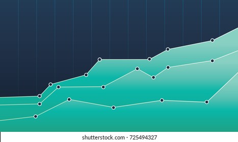 Stock market diagram