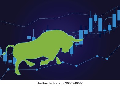 Stock Market Double Money Way, The Stock Trading Pattern Is Made Up Peak, Bull 