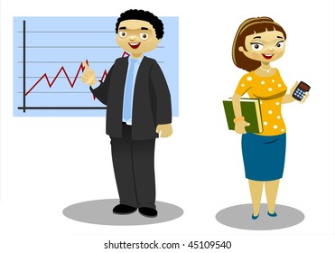 Stock Market Experts-vector