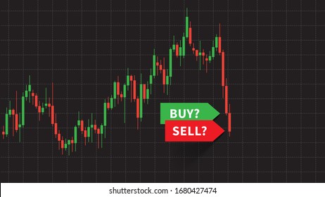 Stock market fall because of coronavirus vector illustration on black background. Stock market quotes crash concept. Graph illustrating the collapse of the financial market.
 svg