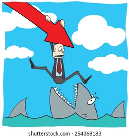 Stock market is falling